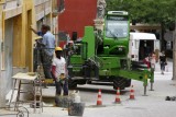 La reconstrucción, presente en cada calle. M.F.