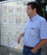 Su colección en el V Open de Veteranos de Ourense.